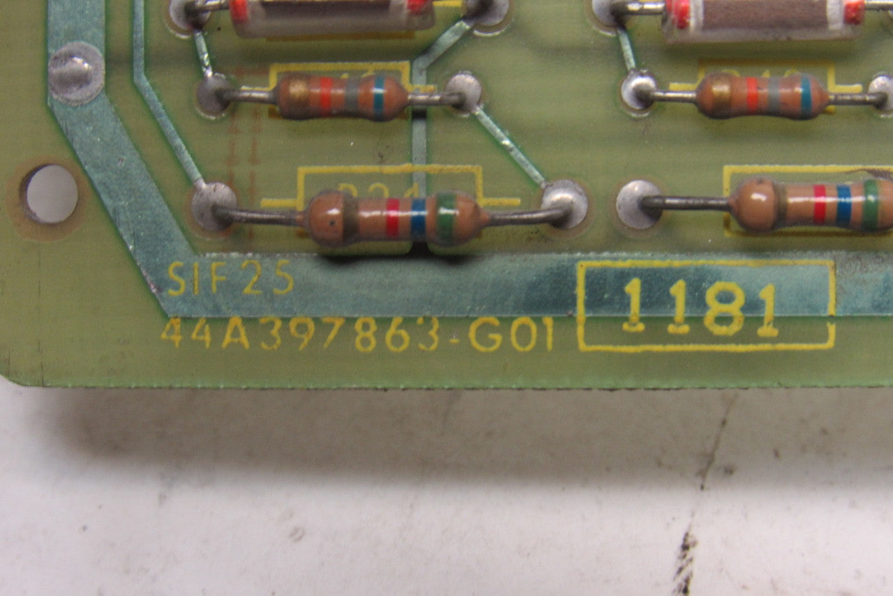 General Electric SIF25 44A397863-G01 Circuit Board