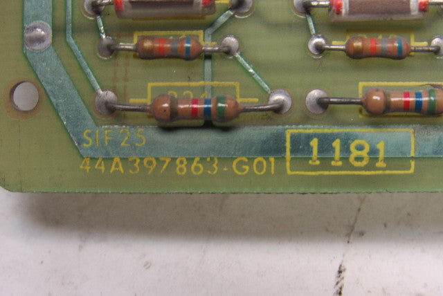 General Electric SIF25 44A397863-G01 Circuit Board