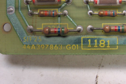 General Electric SIF25 44A397863-G01 Circuit Board