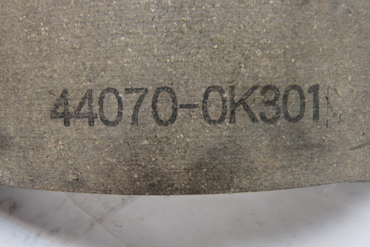 Akebono 44070-0K301 Nissan Forklift Brake Shoe Left Hand