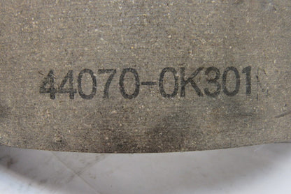 Akebono 44070-0K301 Nissan Forklift Brake Shoe Left Hand