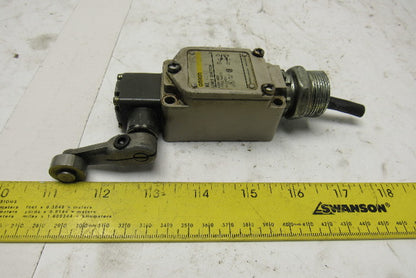 Omron WL GCA2-TS 2 Circuit Limit Switch Cam Lever Actuator Head