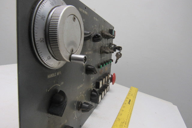 Mazak M-5 CNC Turning Center Spindle Control Operator Panel