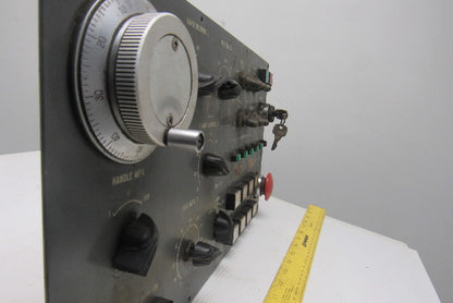 Mazak M-5 CNC Turning Center Spindle Control Operator Panel