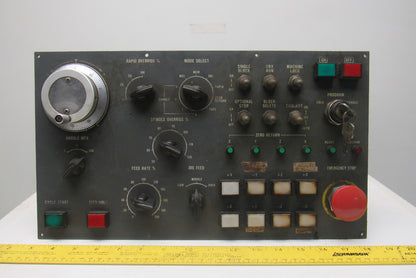 Mazak M-5 CNC Turning Center Spindle Control Operator Panel