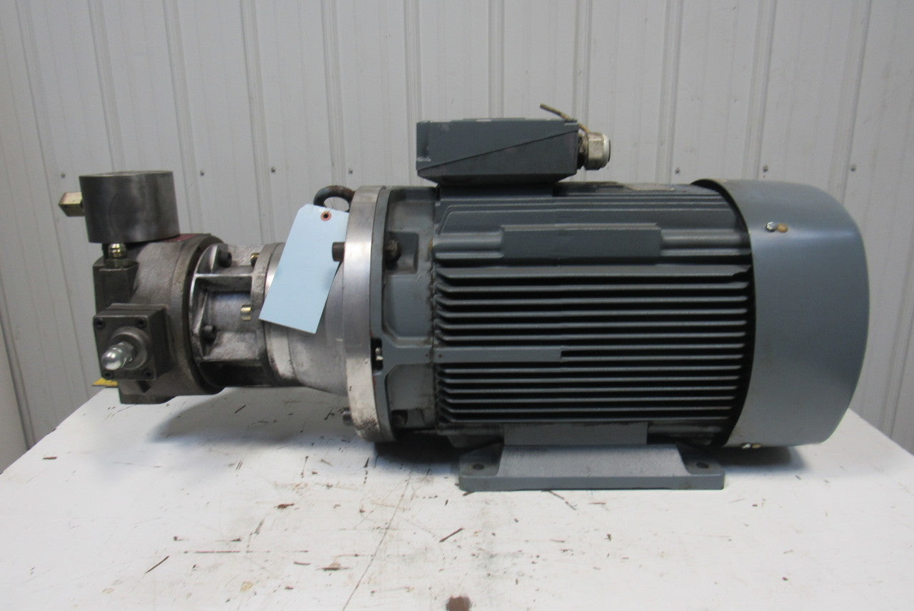 Vem Moog K11R180L4 22/26kW 480V 50/60Hz Radial Piston Pump 280 Bar