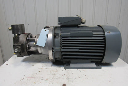 Vem Moog K11R180L4 22/26kW 480V 50/60Hz Radial Piston Pump 280 Bar