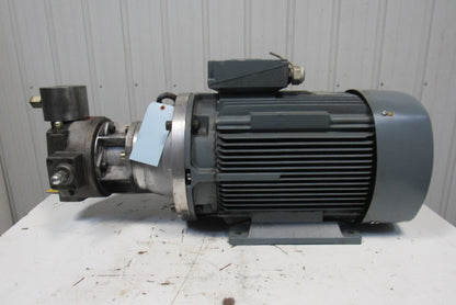 Vem Moog K11R180L4 22/26kW 480V 50/60Hz Radial Piston Pump 280 Bar