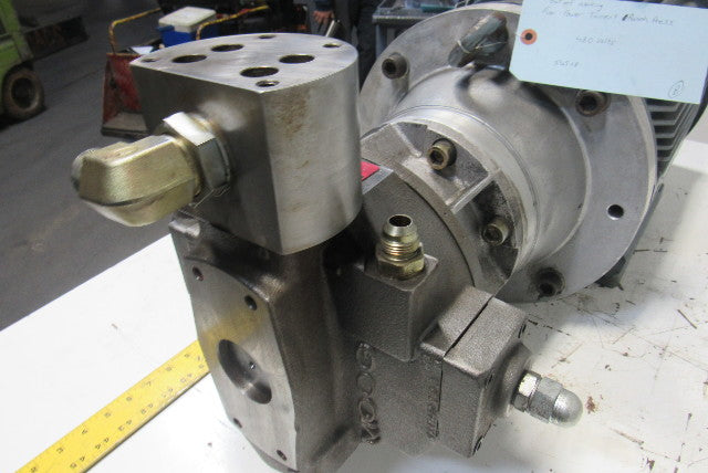 Vem Moog K11R180L4 22/26kW 480V 50/60Hz Radial Piston Pump 280 Bar