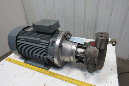 Vem Moog K11R180L4 22/26kW 480V 50/60Hz Radial Piston Pump 280 Bar