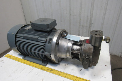 Vem Moog K11R180L4 22/26kW 480V 50/60Hz Radial Piston Pump 280 Bar