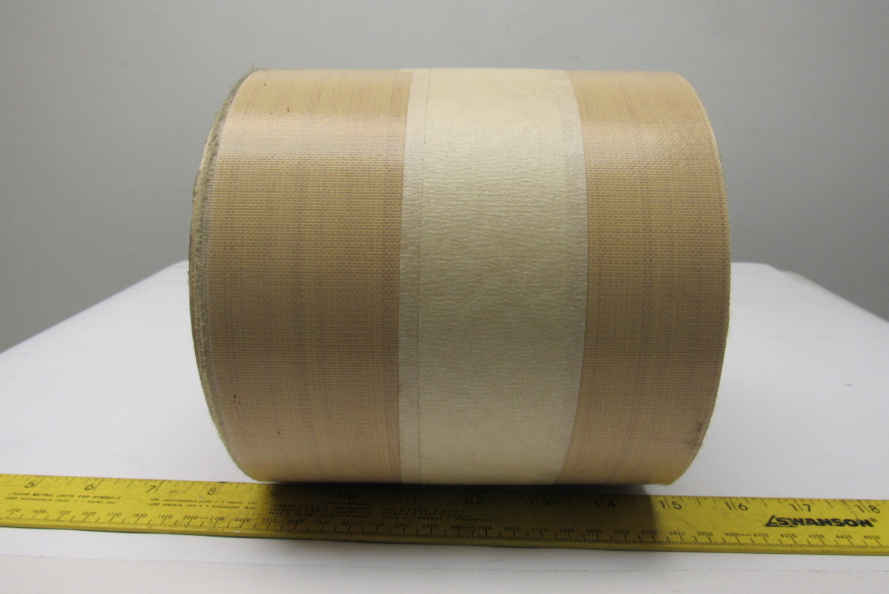 MK14047 6" x 1296" 0.0195" Thick Smooth Interwoven Conveyor Belting