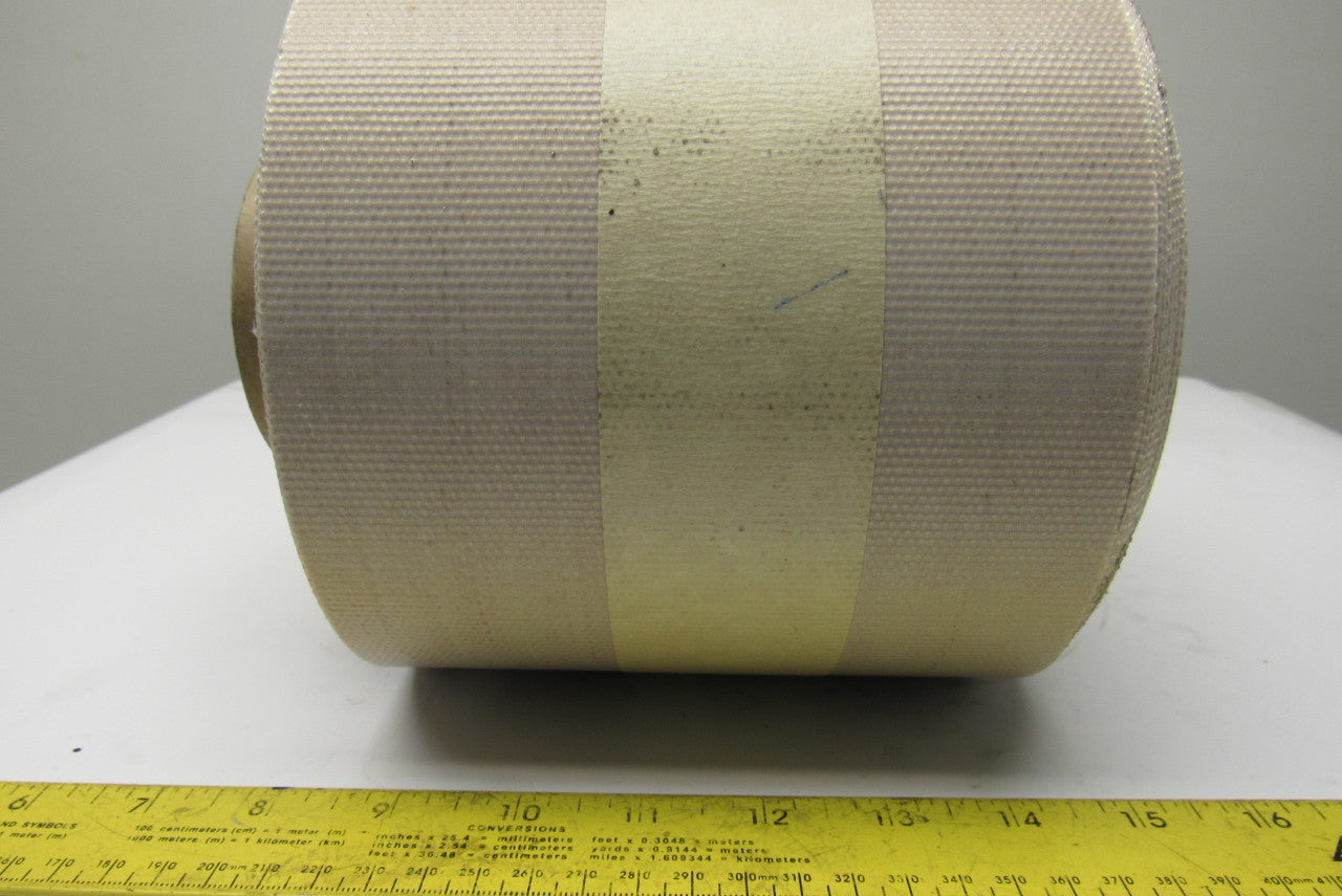 BK05122 6" x 1296" 0.0250" Thick Smooth Interwoven Conveyor Belting