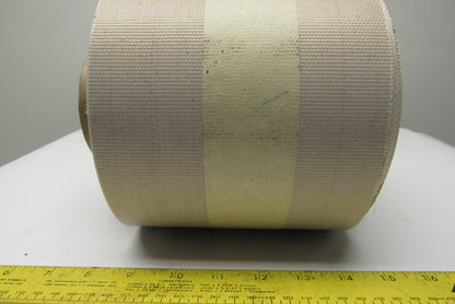 BK05122 6" x 1296" 0.0250" Thick Smooth Interwoven Conveyor Belting