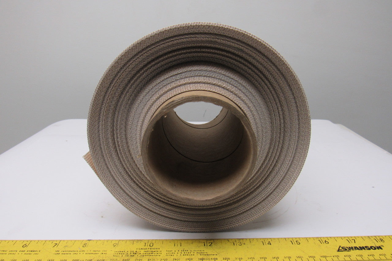 BK05122 6" x 1296" 0.0250" Thick Smooth Interwoven Conveyor Belting
