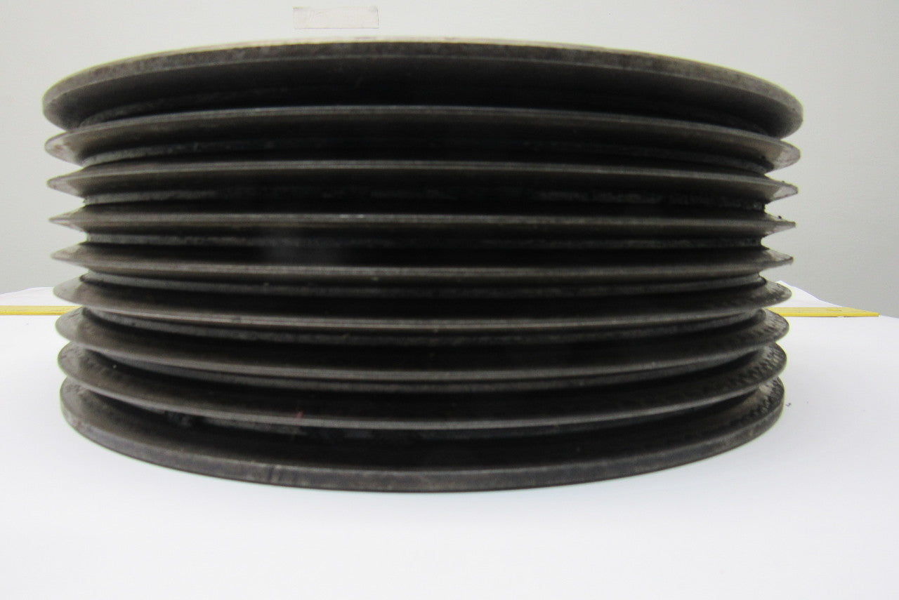 8 Groove Belt Pulley Sheave 3V Section 10" OD 2-1/2" Bore