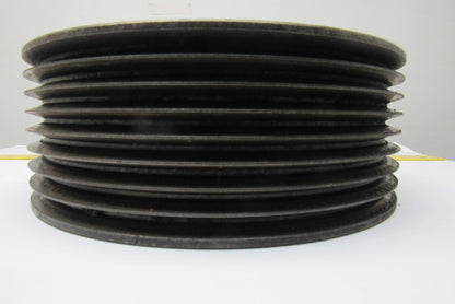 8 Groove Belt Pulley Sheave 3V Section 10" OD 2-1/2" Bore