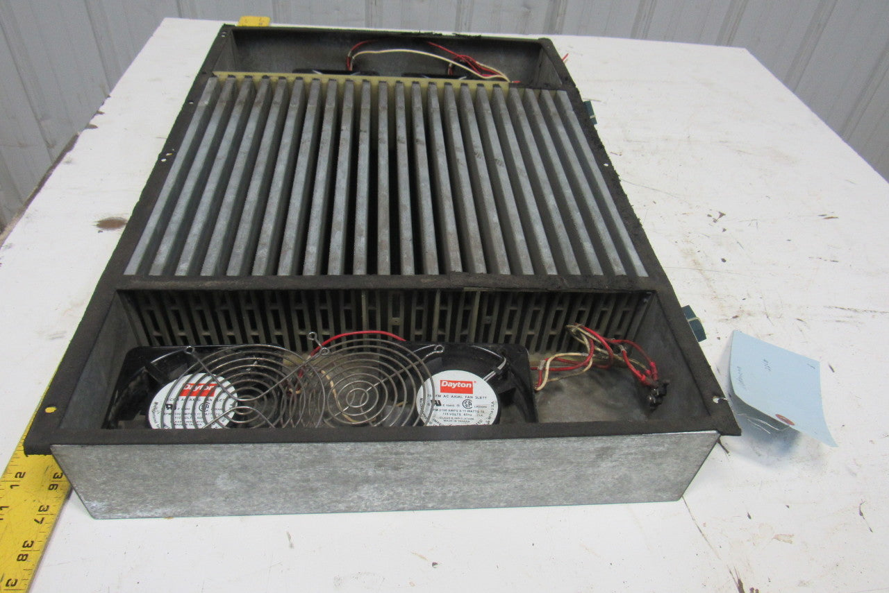 24-1/2" x 18-1/2" 4 Fan Cabinet Cooling Unit 115V