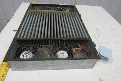 24-1/2" x 18-1/2" 4 Fan Cabinet Cooling Unit 115V