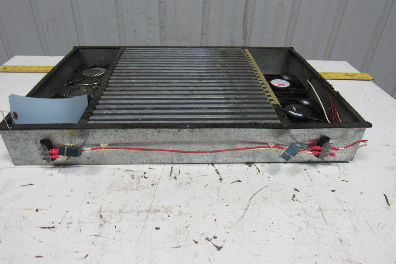24-1/2" x 18-1/2" 4 Fan Cabinet Cooling Unit 115V