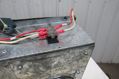 24-1/2" x 18-1/2" 4 Fan Cabinet Cooling Unit 115V