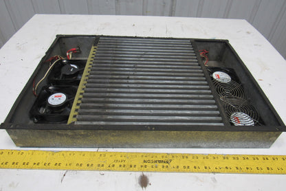 24-1/2" x 18-1/2" 4 Fan Cabinet Cooling Unit 115V