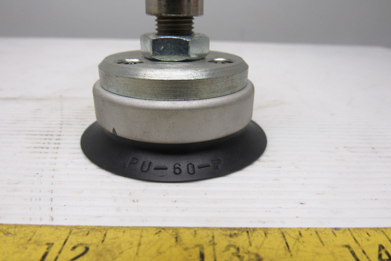 PU-60-7 2-3/8" Suction Cup 1/4" NPT