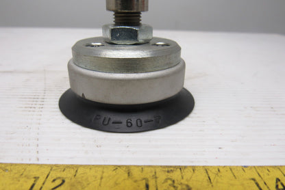 PU-60-7 2-3/8" Suction Cup 1/4" NPT