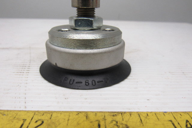 PU-60-7 2-3/8" Suction Cup 1/4" NPT