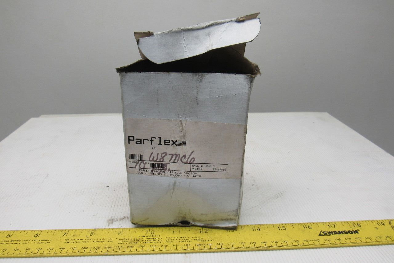 Parflex W8MC6 1/2" Nylon Compression Tube To 3/8" Pipe Fittings Lot Of 10