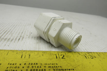Parflex W8MC6 1/2" Nylon Compression Tube To 3/8" Pipe Fittings Lot Of 10