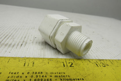 Parflex W8MC6 1/2" Nylon Compression Tube To 3/8" Pipe Fittings Lot Of 10