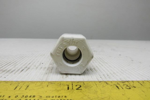 Parflex W8MC6 1/2" Nylon Compression Tube To 3/8" Pipe Fittings Lot Of 10