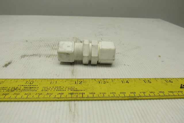 Parflex W8BU8 1/2" Compression Nylon Tube Splice Fittings Lot Of 10