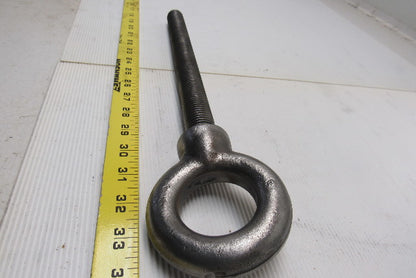1" Forged Steel Rigging Lifting Eye Bold 12" Shank