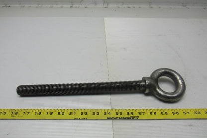 1" Forged Steel Rigging Lifting Eye Bold 12" Shank