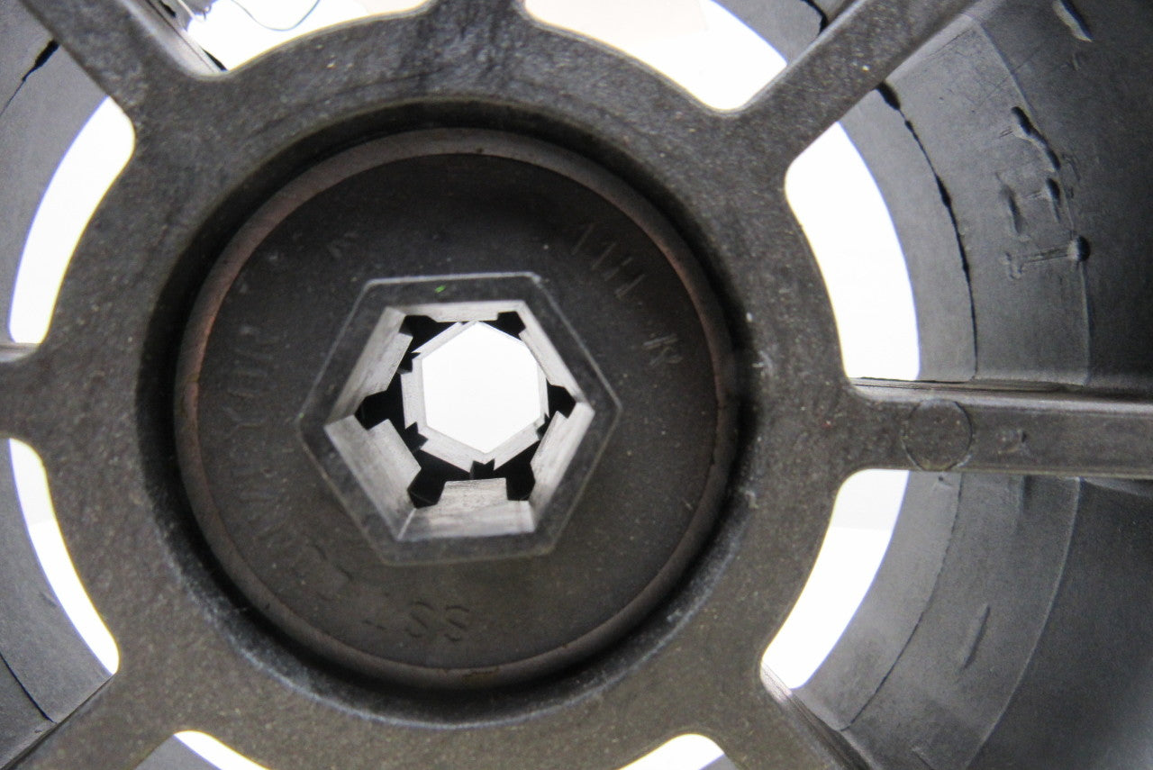 TGW E0002215 6" Flat Face 2-7/8" Wide Pulley Composite