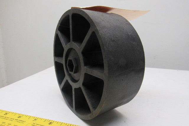 TGW E0002215 6" Flat Face 2-7/8" Wide Pulley Composite