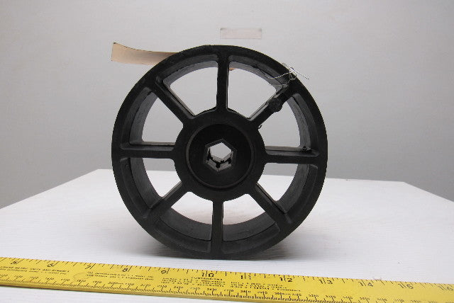 TGW E0002215 6" Flat Face 2-7/8" Wide Pulley Composite