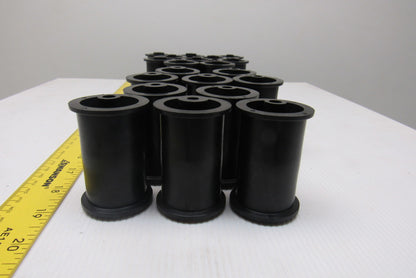 1-3/8" OD x 2" Flat Face Flanged Pressure Roller 1/4" Bore Lot Of 20