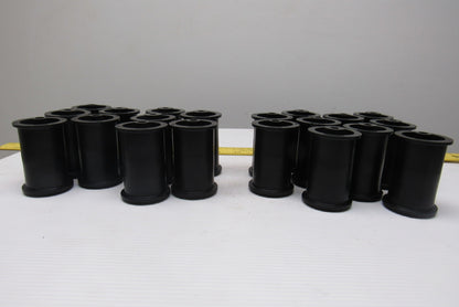 1-3/8" OD x 2" Flat Face Flanged Pressure Roller 1/4" Bore Lot Of 20