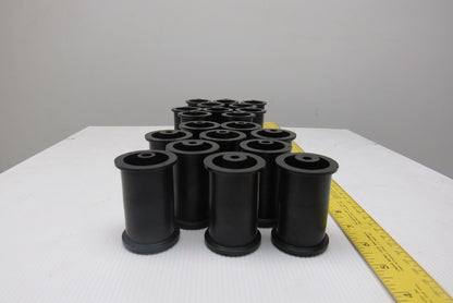 1-3/8" OD x 2" Flat Face Flanged Pressure Roller 1/4" Bore Lot Of 20