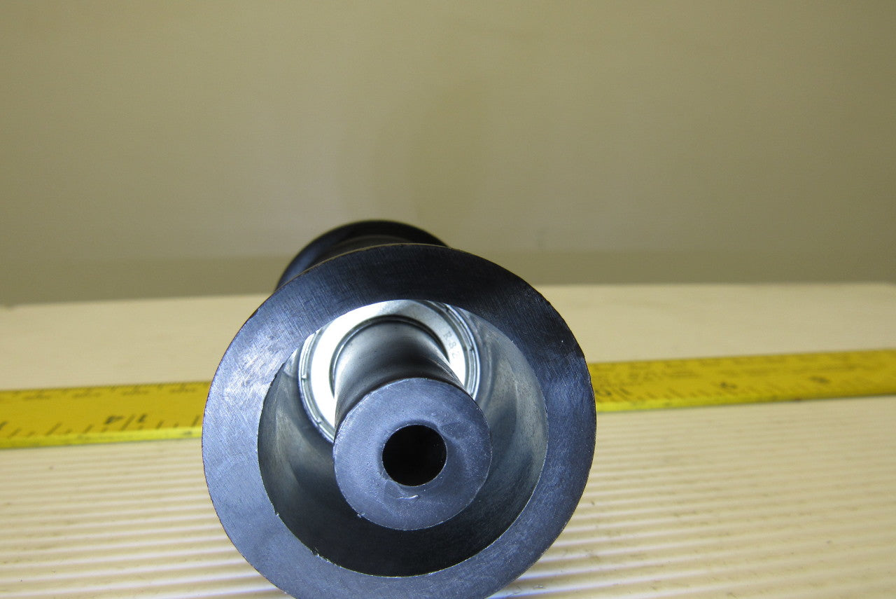 1-3/8" OD x 2" Flat Face Flanged Pressure Roller 1/4" Bore Lot Of 20