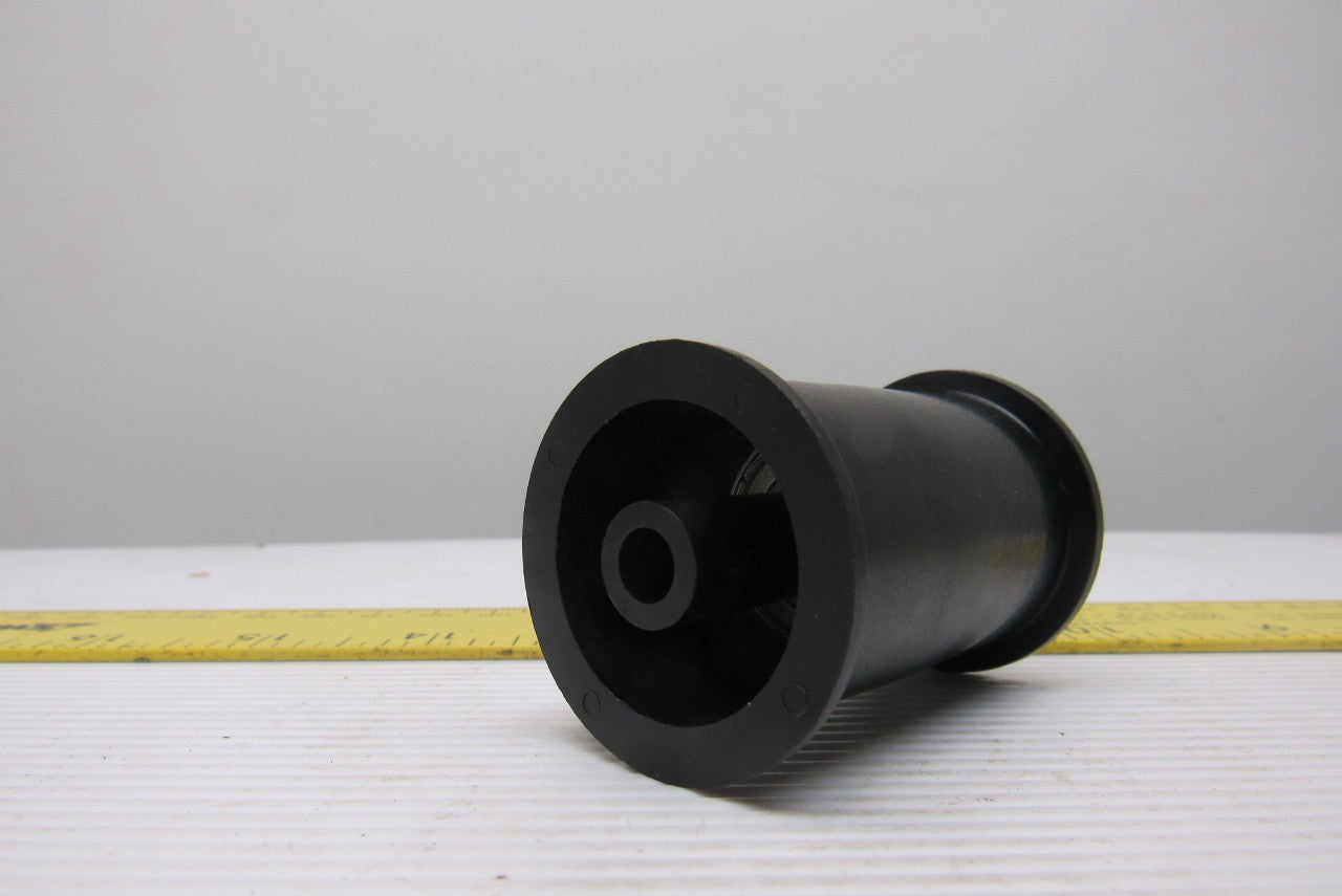 1-3/8" OD x 2" Flat Face Flanged Pressure Roller 1/4" Bore Lot Of 20