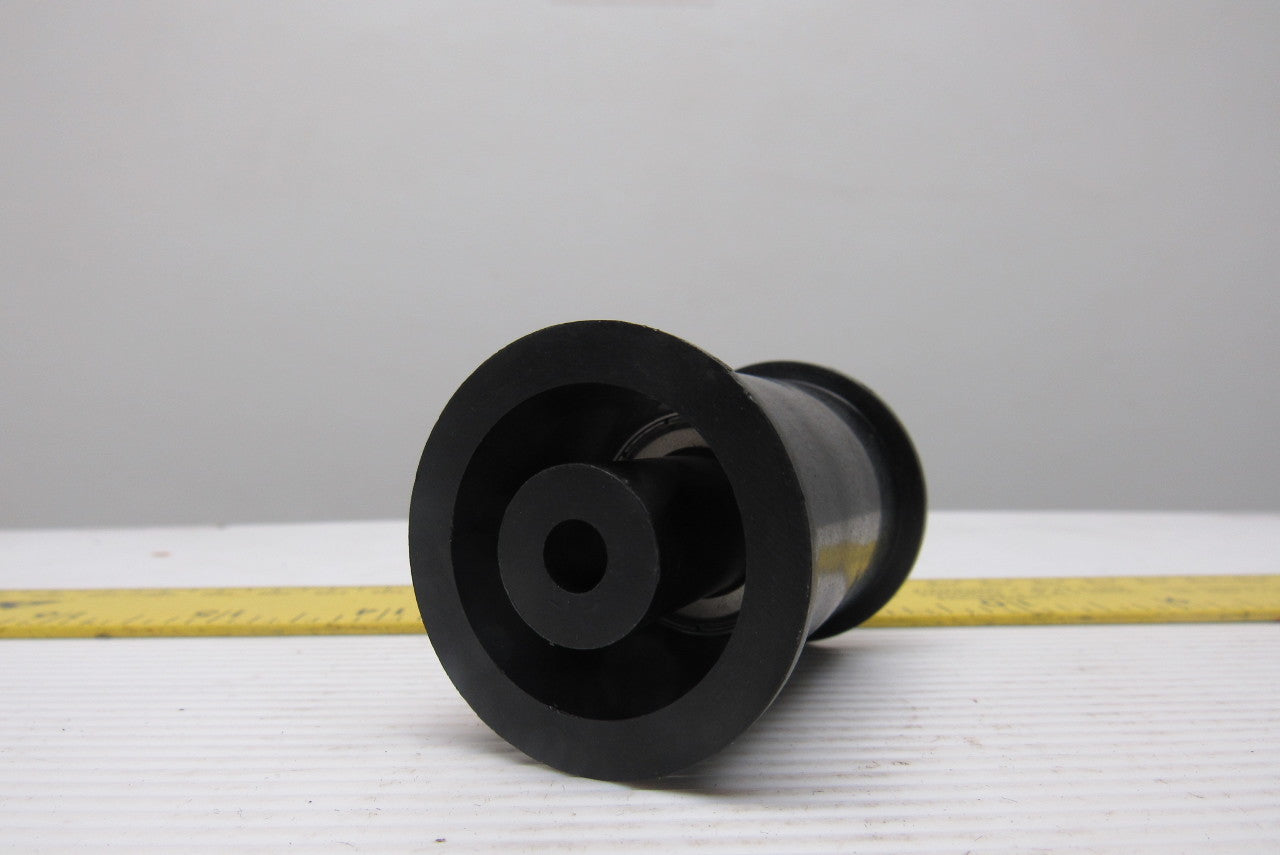 1-3/8" OD x 2" Flat Face Flanged Pressure Roller 1/4" Bore Lot Of 20