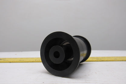 1-3/8" OD x 2" Flat Face Flanged Pressure Roller 1/4" Bore Lot Of 20