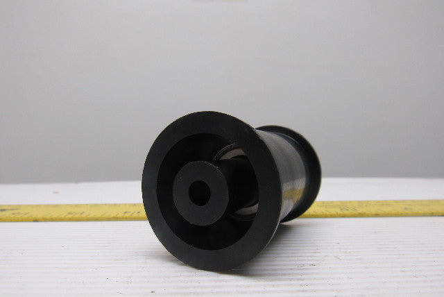 1-3/8" OD x 2" Flat Face Flanged Pressure Roller 1/4" Bore Lot Of 20