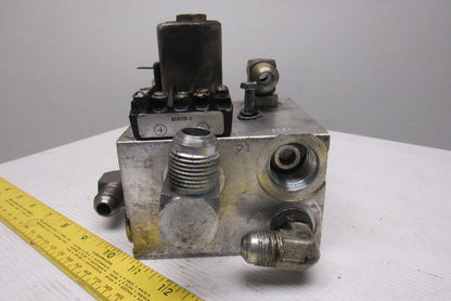 Crown 45RRTT-S Single Solenoid 36VDC Multi Port Manifold Stand Up Reach Forklift