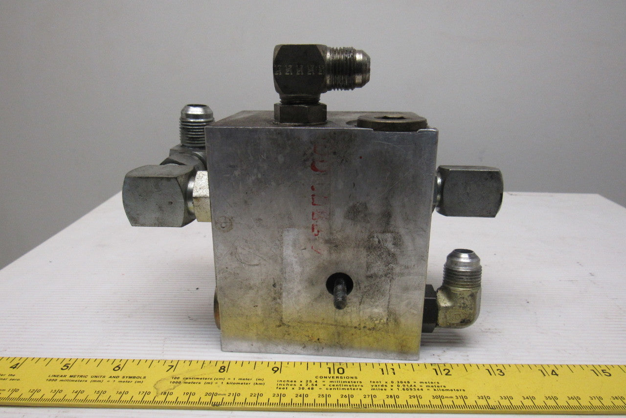 Crown 45RRTT-S Single Solenoid 36VDC Multi Port Manifold Stand Up Reach Forklift