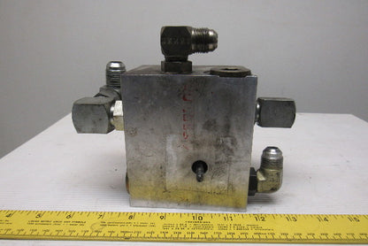 Crown 45RRTT-S Single Solenoid 36VDC Multi Port Manifold Stand Up Reach Forklift